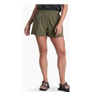 KUHL Women's Vantage Shorts X-Large  4” Sage Lightweight Stretch Hiking